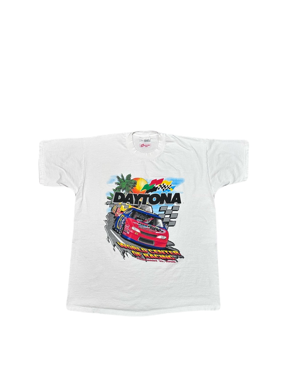 Vintage 1998 Daytona 500 World Center Of Racing NASCAR T Shirt